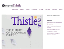 Tablet Screenshot of digitalthistle.org